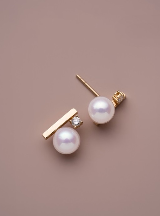 925 Sterling Silver Pearl Stud Earrings